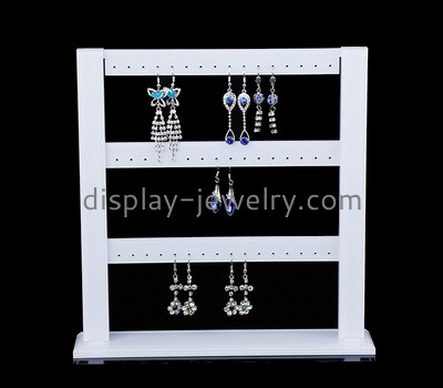 Custom acrylic plexiglass earring display rack EDJ-504