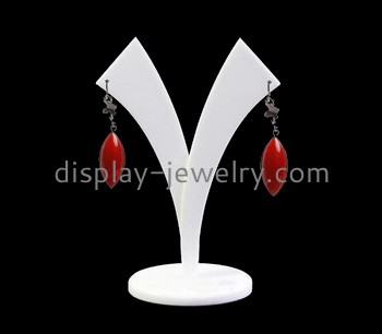 Custom Y shape acrylic earring display stand EDJ-502