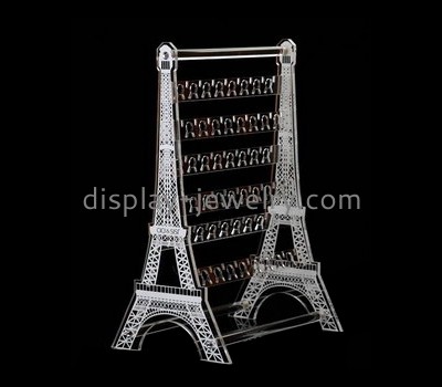 Custom acrylic eiffel tower earring display stands EDJ-495