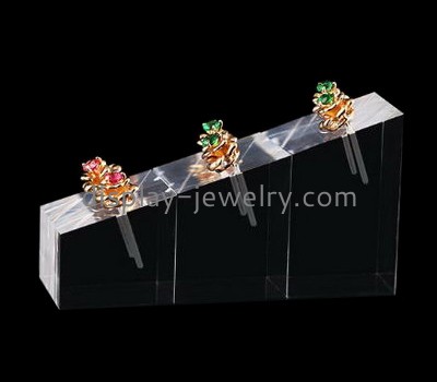 Plexiglass manufacturer custom clear acrylic jewelry earring holder display EDJ-395