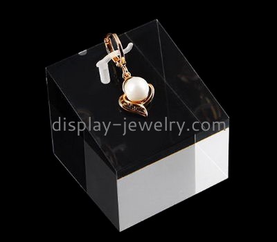 Plexiglass manufacturer custom clear plastic blocks earring organiser EDJ-382