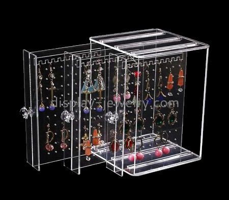 Acrylic display supplier custom acrylic earring stud product display organizer EDJ-357