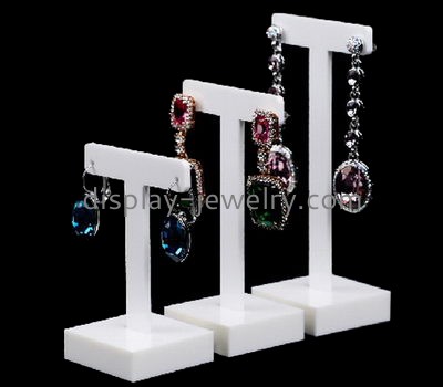 Acrylic manufacturers custom plastic earring organizer stand EDJ-342