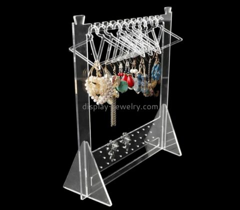 Plastic fabrication company custom acrylic products earring holder display EDJ-340