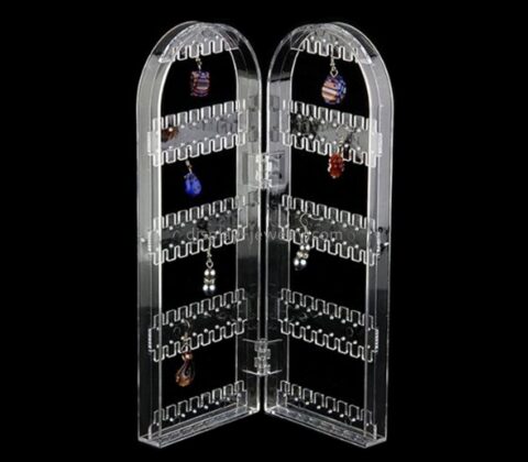 Plexiglass company custom design plexiglass earring displays stands EDJ-336