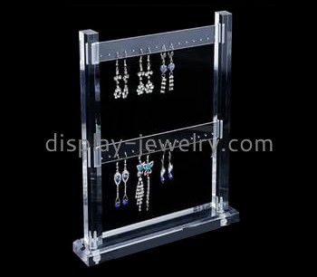 Lucite suppliers custom acrylic earring organiser stand EDJ-325