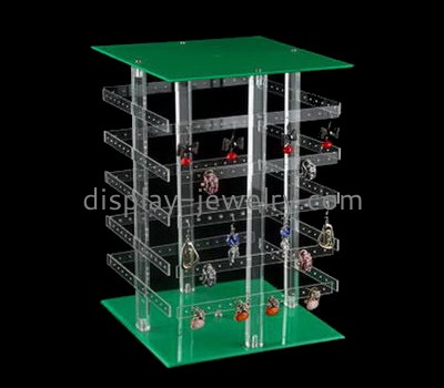 Plexiglass manufacturer custom plastic fabrication earrings organizer EDJ-319