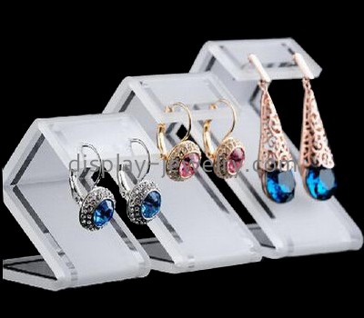 Acrylic suppliers custom plastic fabrication earring holder EDJ-313