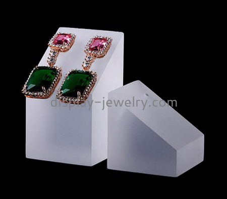 Perspex manufacturers custom design plexiglass earring and ring holder EDJ-288