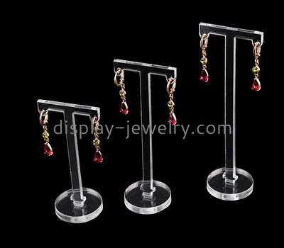 Plastic fabrication company custom acrylic display stud earring holders stands EDJ-278