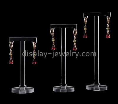 Clear acrylic supplier custom acrylic plexiglass earring display rack EDJ-233