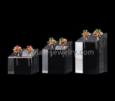 Acrylic plastic supplier custom acrylic fabrication earring and ring holder EDJ-214