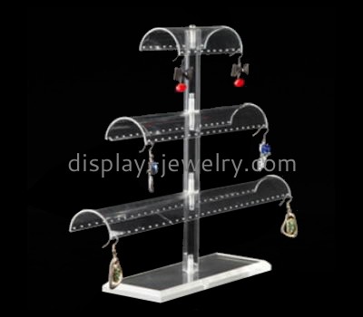 Acrylic factory custom acrylic plastic fabrication large earring holder EDJ-191