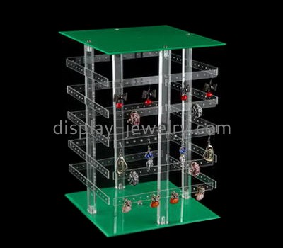 Plastic fabrication company custom lucite fabrication earring organizer stand EDJ-171