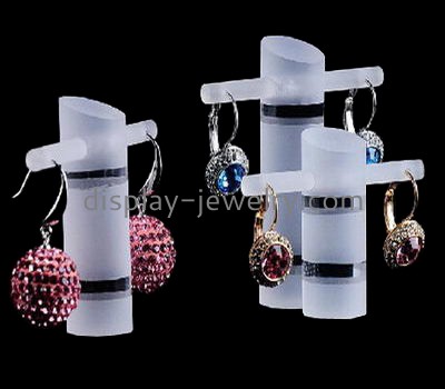 Lucite manufacturer wholesale plexiglass custom design stud earring display EDJ-154