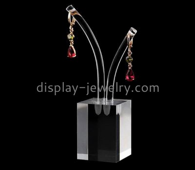 China acrylic manufacturer customized acrylic block jewelry earring holder EDJ-132