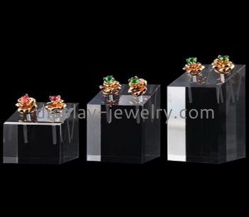 Perspex manufacturers customized clear acrylic earring jewelry display EDJ-129