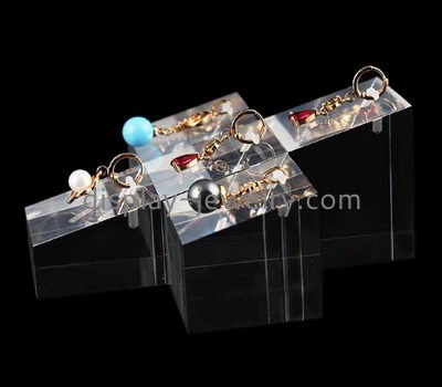 Jewelry display stands supplier customized acrylic retail store earring display stand racks EDJ-085