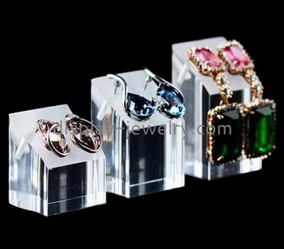 Acrylic jewelry stands wholesale tabletop jewelry display clear acrylic display for earring EDJ-055