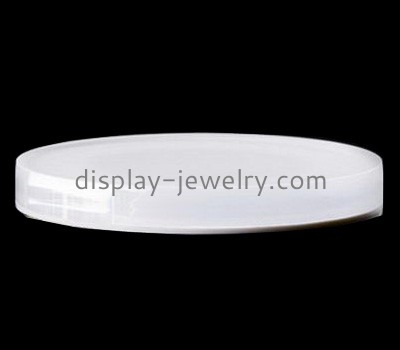 Custom acrylic earring jewelry white jewelry display plastic display stands EDJ-041