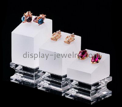 Custom design acrylic store display stands retail jewelry display earring racks for sale EDJ-029