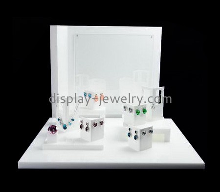 Factory customized display stand acrylic earring and necklace display stands small acrylic display stands EDJ-025