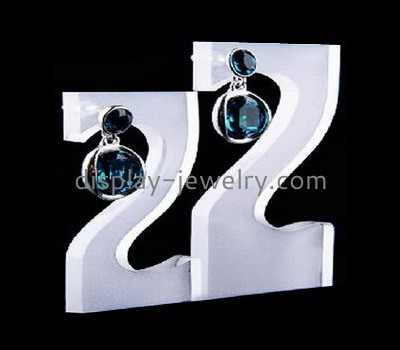 Hot selling acrylic hanging earring holder jewelry store supplies and displays jewelry display racks EDJ-014