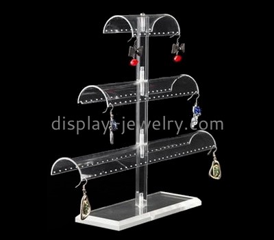 Wholesale acrylic jewelry earring holder acrylic earring stand display stands for jewellery EDJ-009