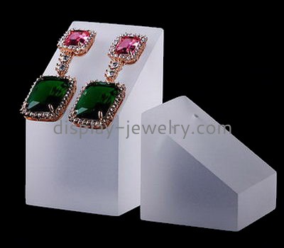 Customized solid acrylic block acrylic earring holder acrylic earring display EDJ-006