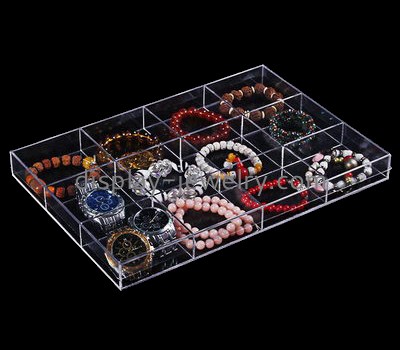 Plexiglass company custom acrylic jewelry organizer BDJ-224