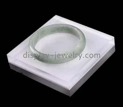 Plastic manufacturers custom solid acrylic block bracelet holder display BDJ-173