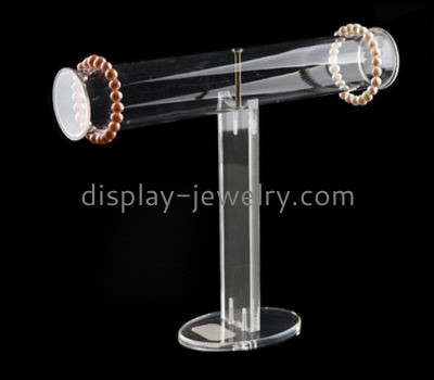 Acrylic display factory custom acrylic lucite holder t bar jewelry display BDJ-063