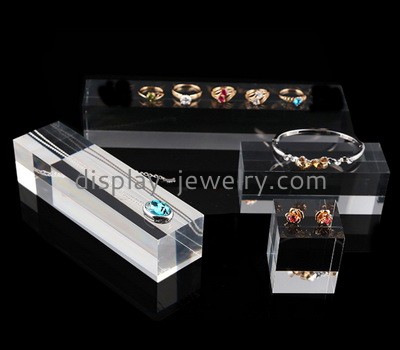 Plexiglass manufacturer customized retail jewelry display blocks ODJ-117