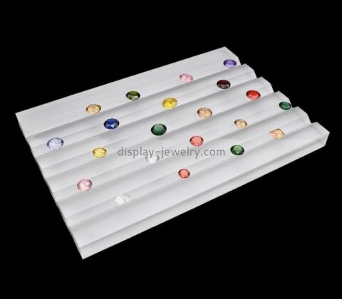 Plexiglass supplier customize acrylic earring pendant display block EDJ-530