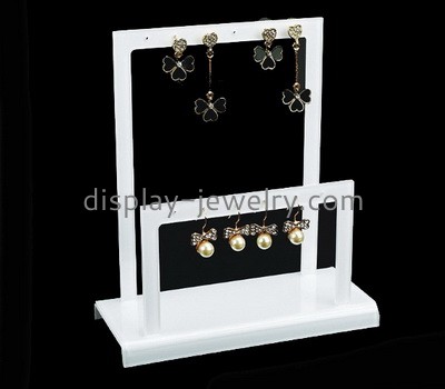 Acrylic manufacturer customize plexiglass earring display stands perspex earring display hangers EDJ-523