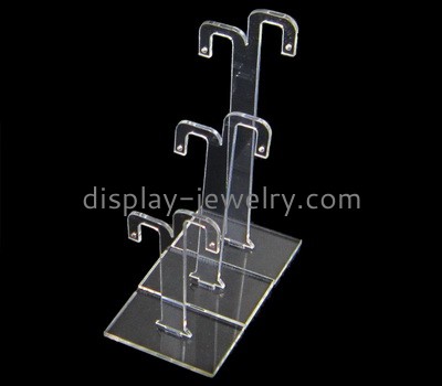 Custom acrylic earring display stand lucite earring holder retail earring display rack EDJ-509