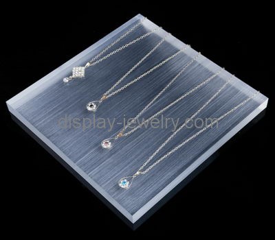 Customize acrylic necklace display NDJ-682