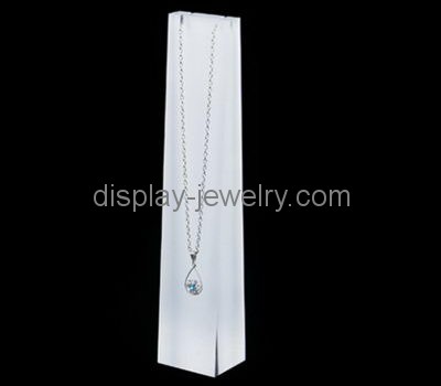 Customize perspex jewelry necklace stand NDJ-675