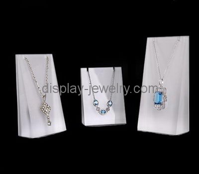 Customize plexiglass jewelry stands for necklaces NDJ-674