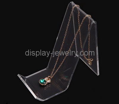 Customize perspex jewelry stands for necklaces NDJ-648