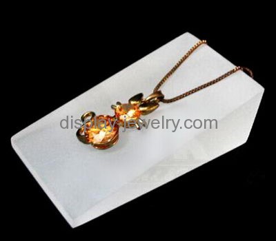 Customize acrylic long necklace jewelry holder NDJ-544