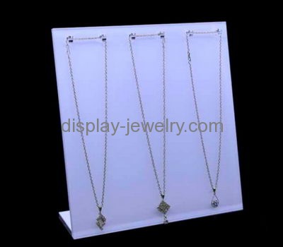 Customized acrylic tall necklace display NDJ-405