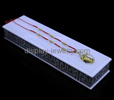 Customized acrylic long necklace holder NDJ-410