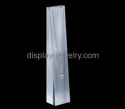 Customized acrylic necklace display rack NDJ-402