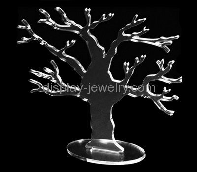 Acrylic products manufacturer custom plastic fabrication earring tree holder EDJ-365