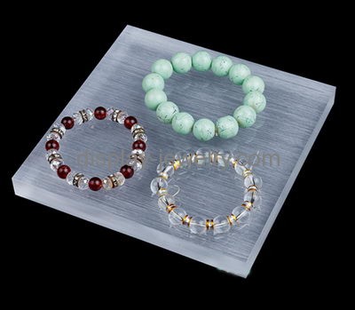 Custom acrylic lucite jewelry store display ring and bracelet holder BDJ-060