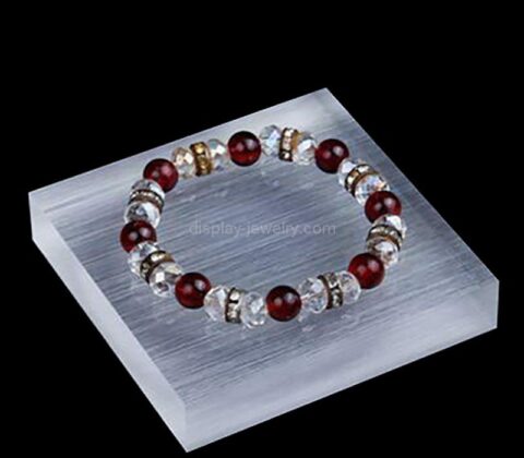 Wholesale custom plexiglass beads bracelet display block