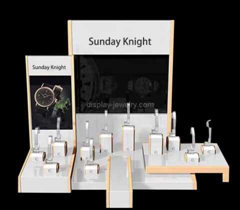 Wholesale custom acrylic trade show watches display props