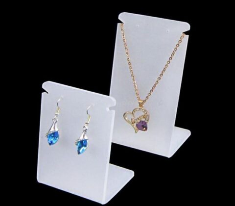 Wholesale custom acrylic jewellery necklaces display stand